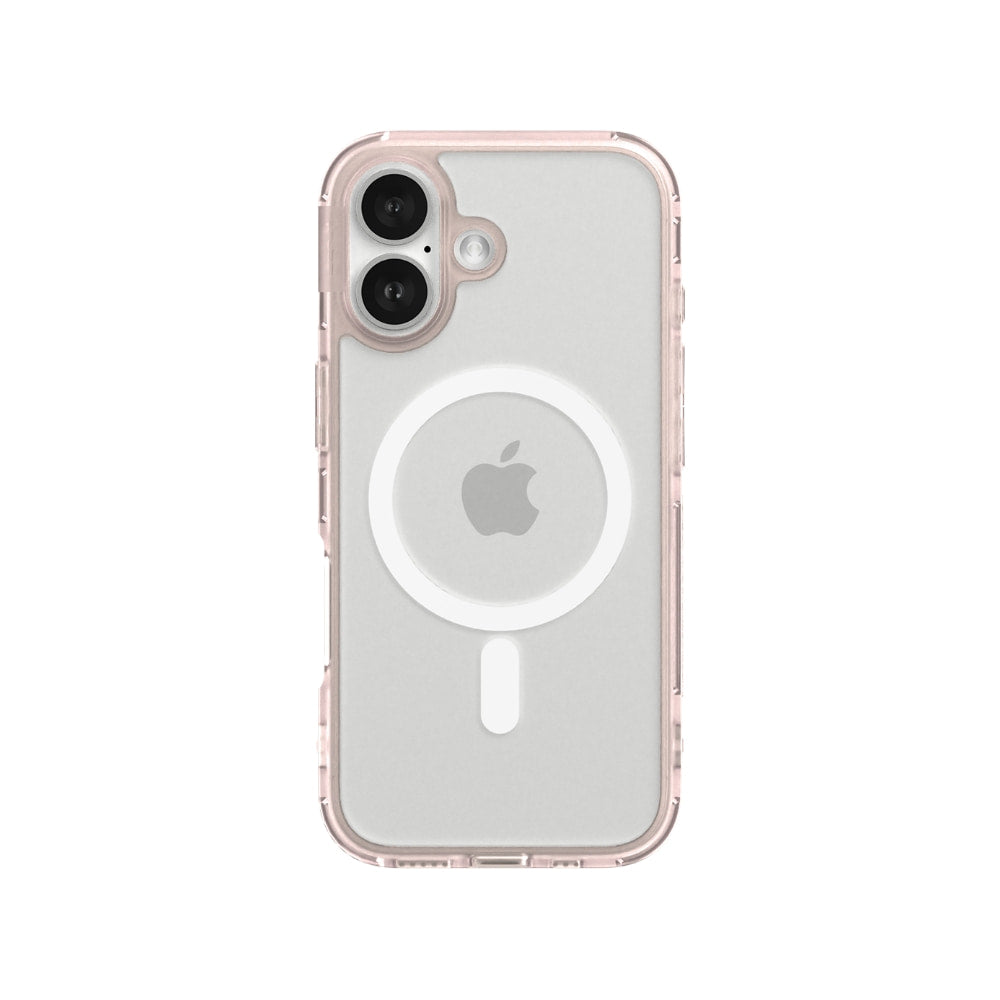 Ümbris Ples Iphone 17 Air Lepi Glim Milk Peach (läbipaistev / roosa )