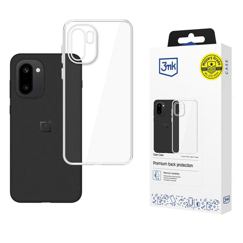 Silikoon 3MK Clear Case OnePlus 15R (läbipaistev)