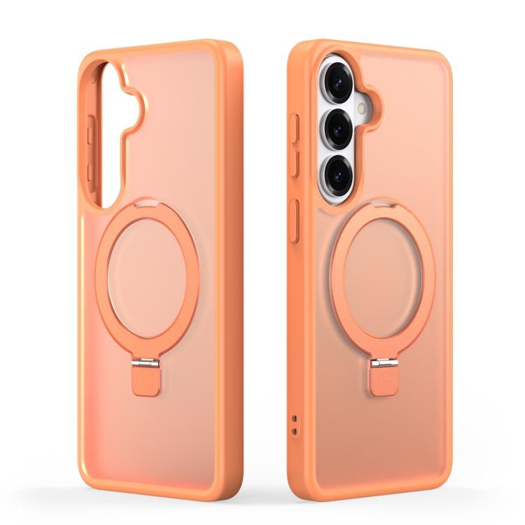 Ümbris Dux Ducis Yind Mag Ring Stand Samsung S26 (oranž)