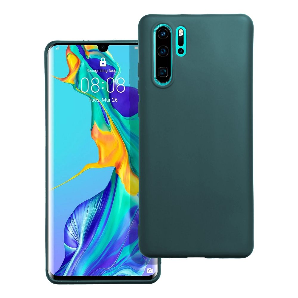 Silikoon Matt Huawei P30 Pro (roheline)