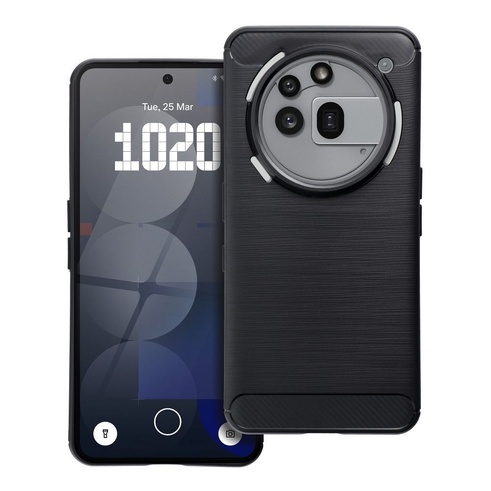 Silikoon Carbon Style Case Nothing Phone 3A Pro (must)