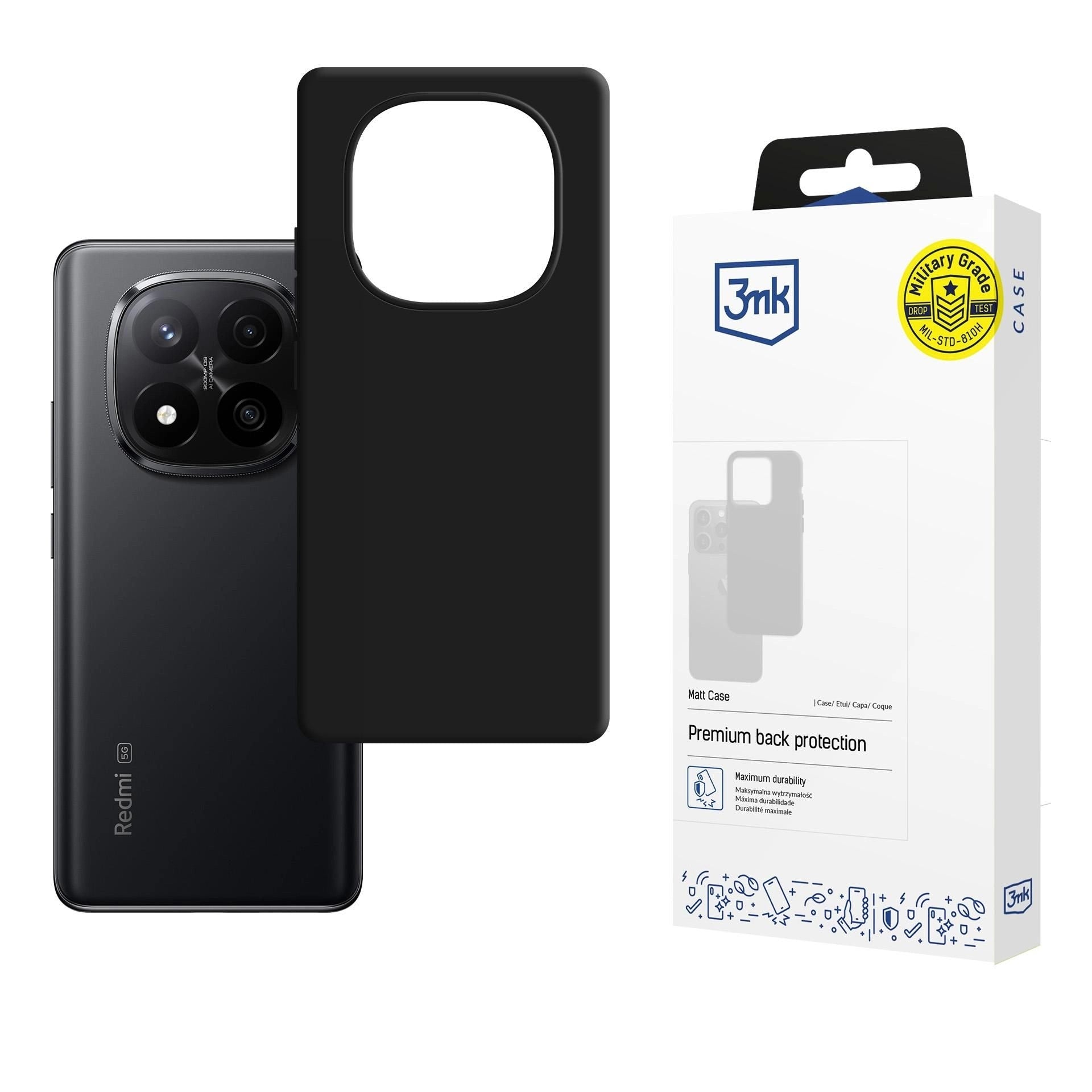 Silikoon Xiaomi Redmi Note 15 Pro Plus 5G (must)