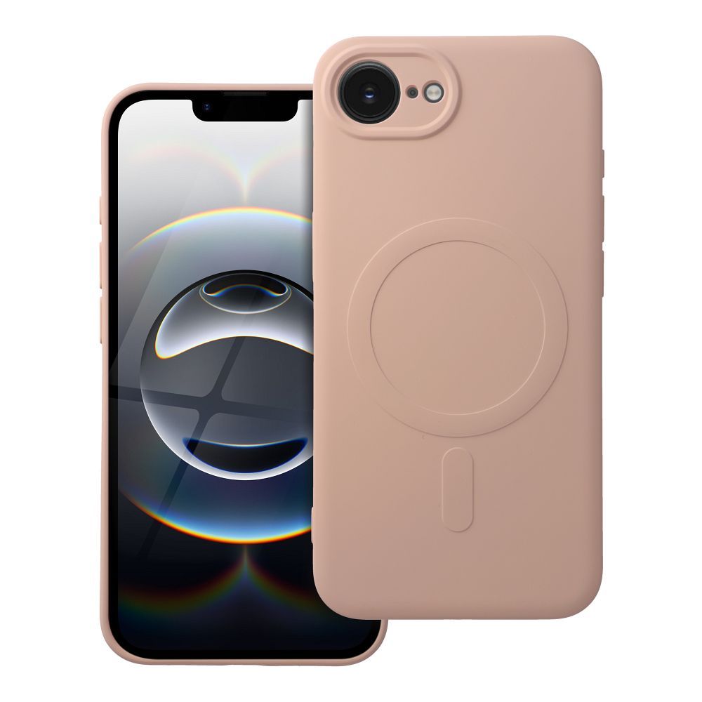 Ümbris Silicone Mag Cover iPhone 16e (roosa)
