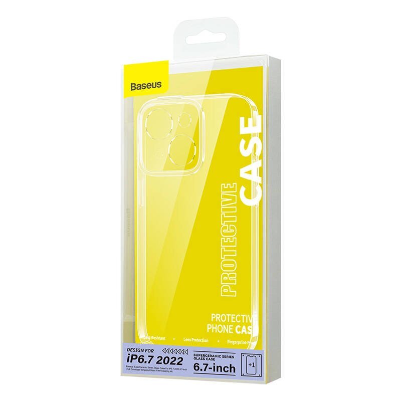 Ümbris Baseus Protective Case iPhone 12 (läbipaistev)