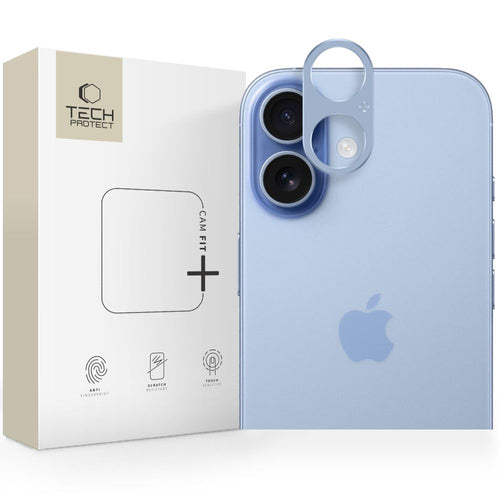 Kaameraäärise kaitse Camalloy tagakaamerale iPhone 17 (sinine)