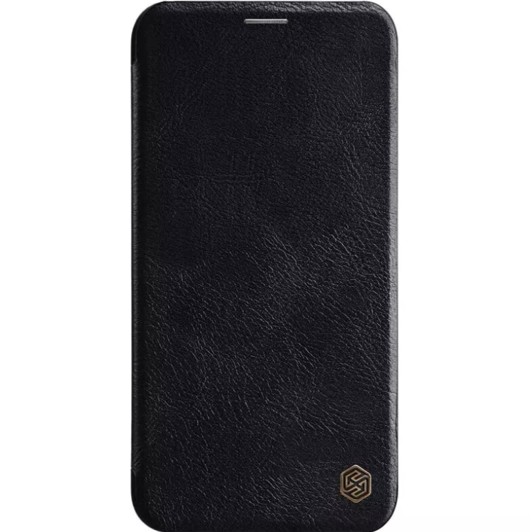 Ümbris kaanega Nillkin Qin Pro Leather Samsung Galaxy S22 (must)