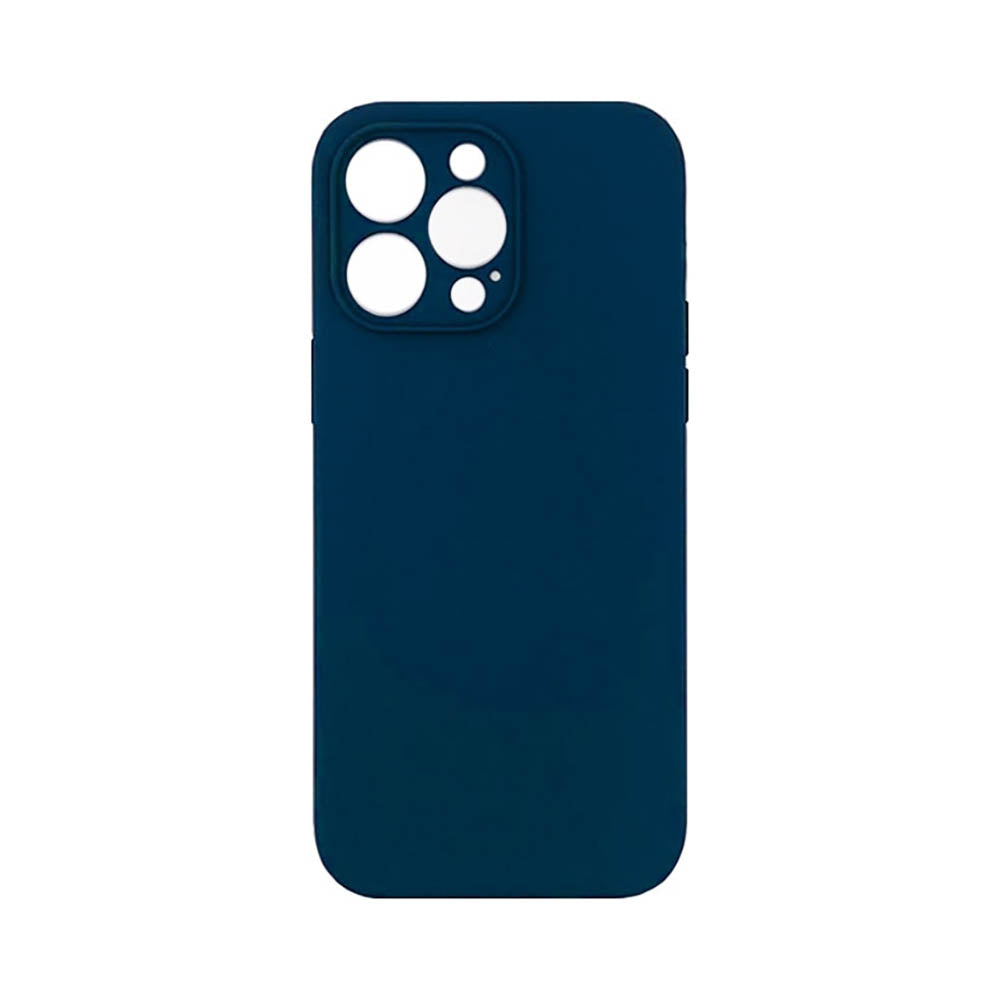 Ümbris Silicone Case iPhone 14 (tumesinine)
