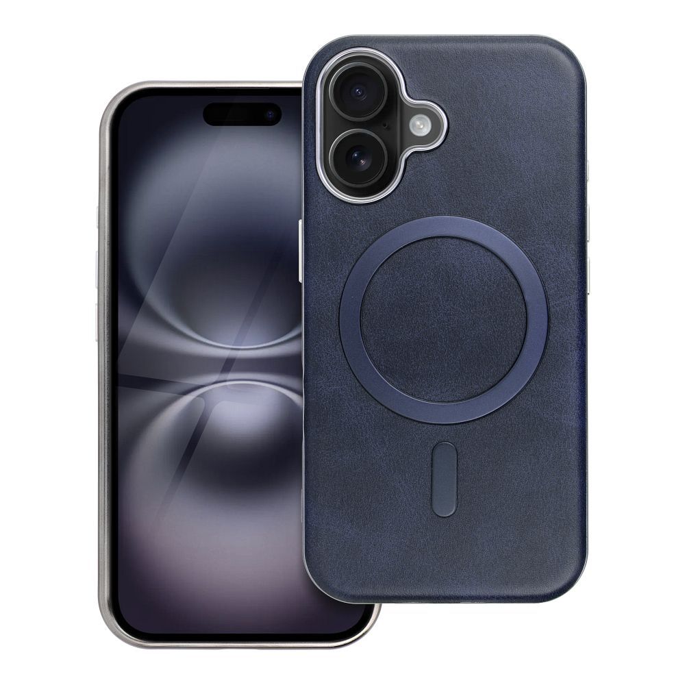 Ümbris Gentleman Mag iPhone 16 (sinine)