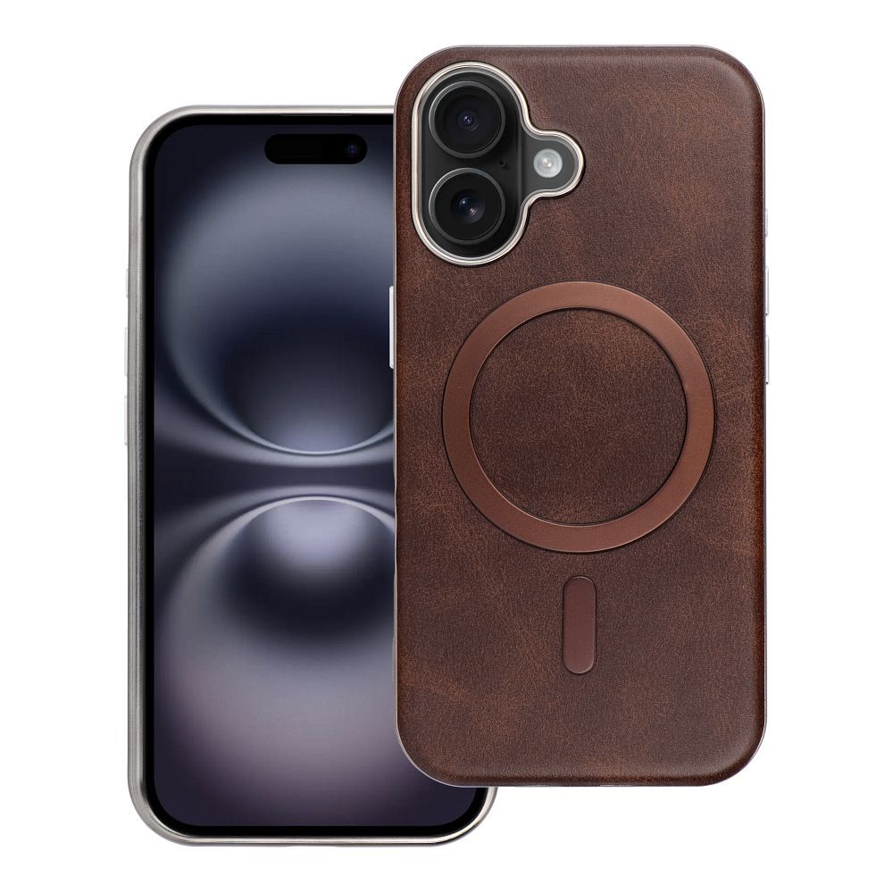 Ümbris Gentleman Mag iPhone 16e / 17e (pruun)