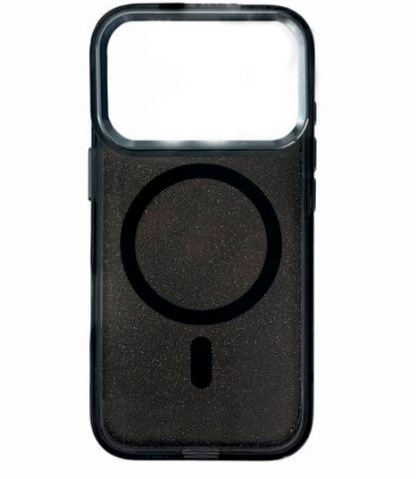 Ümbris Glitter MagSafe iPhone 17 Pro (must)