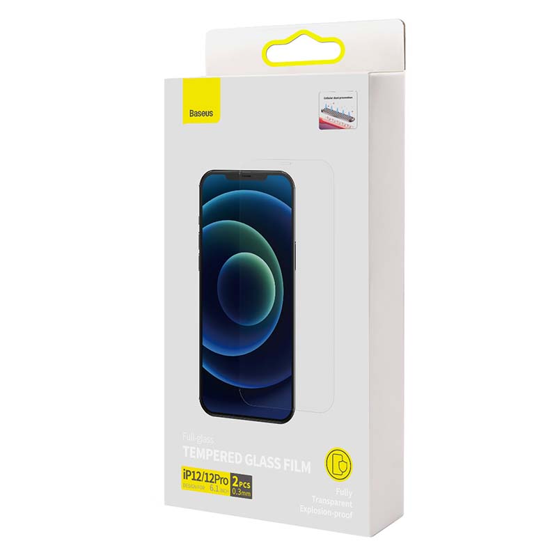 Kaitseklaas Baseus 0.3mm Tempered-Glass Apple iPhone XS Max/11 Pro Max 2tk (läbipaistev)