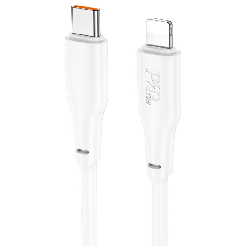 Juhe Hoco X93 60W USB-C to USB-C (1m / valge)