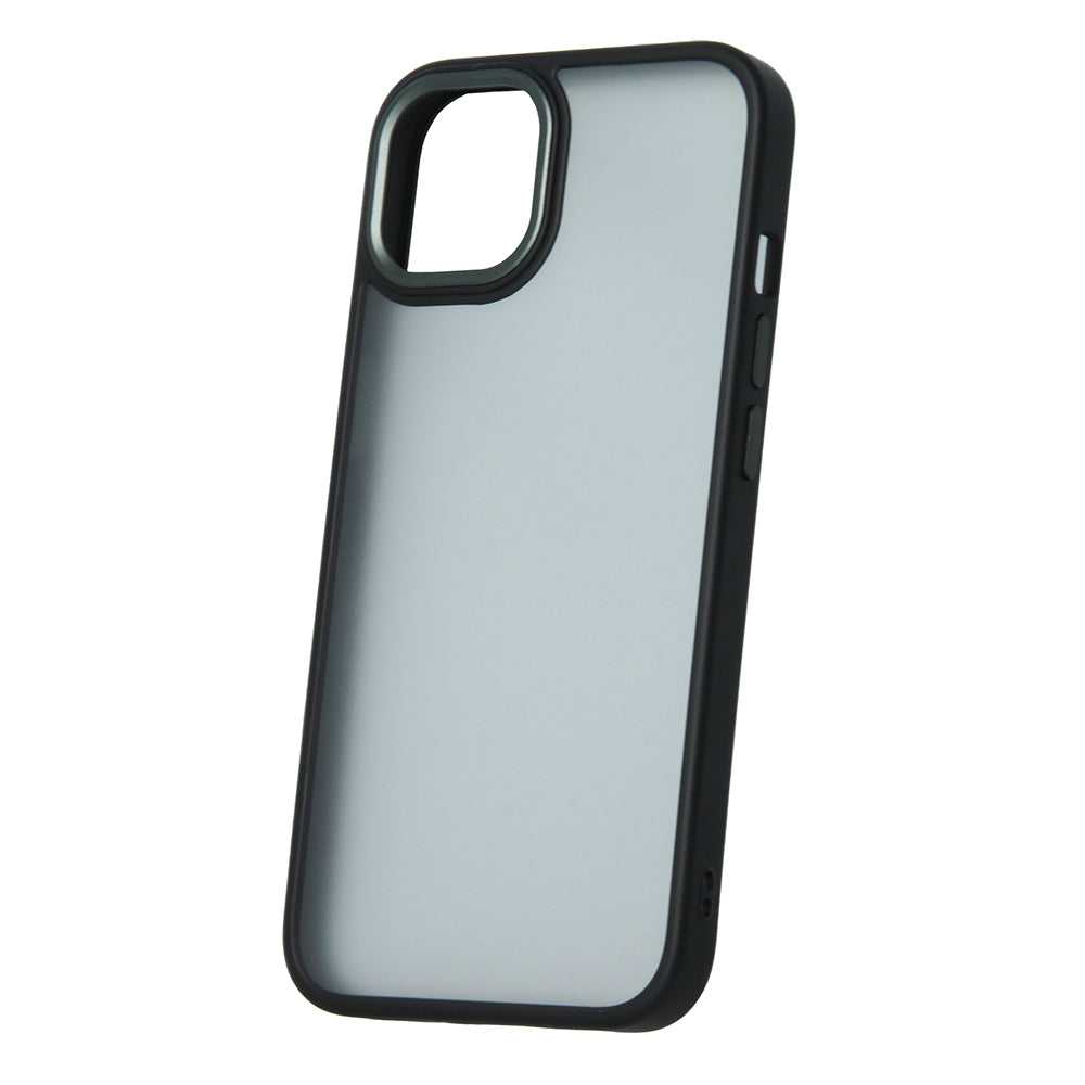 Silikoon Satin Case iPhone 11 (must/ läbipaistev)