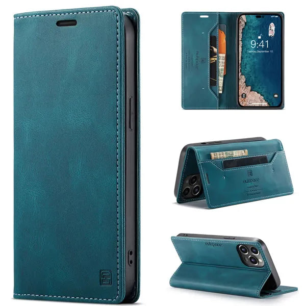 Ümbris kaanega Autspace Case Samsung A13 4G/5G (sinine)