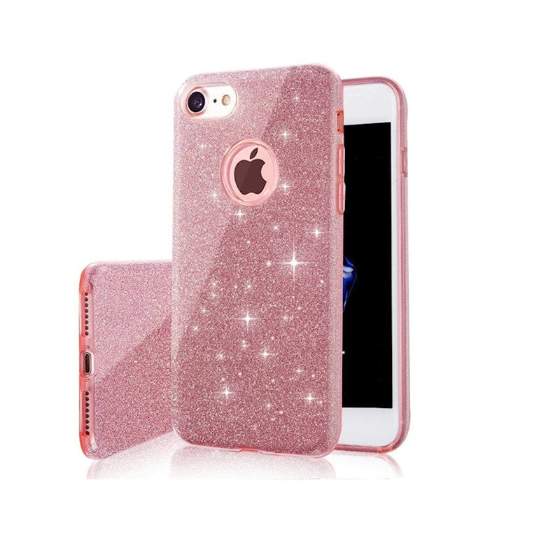 Ümbris Glitter 3in1 iPhone 14 Pro (roosa)