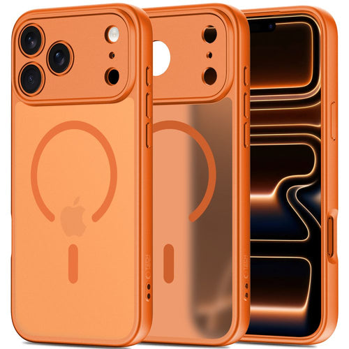 Ümbris Tech-Protect BasicMag MagSafe iPhone 17 Pro (oranz)