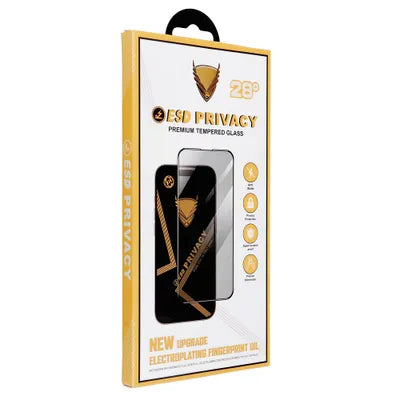 Kaitseklaas Full Glue Privacy Apple iPhone 13 / 16e / 17e (must)
