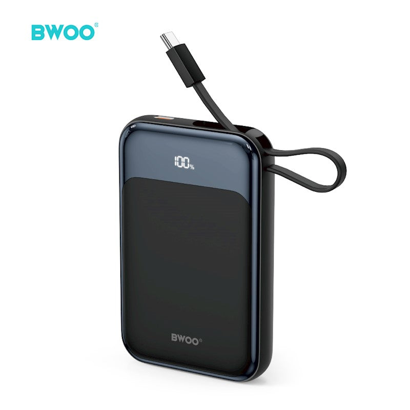 Akupank BWOO PD 20W 10000 mAh + Usb-C Cable (must)