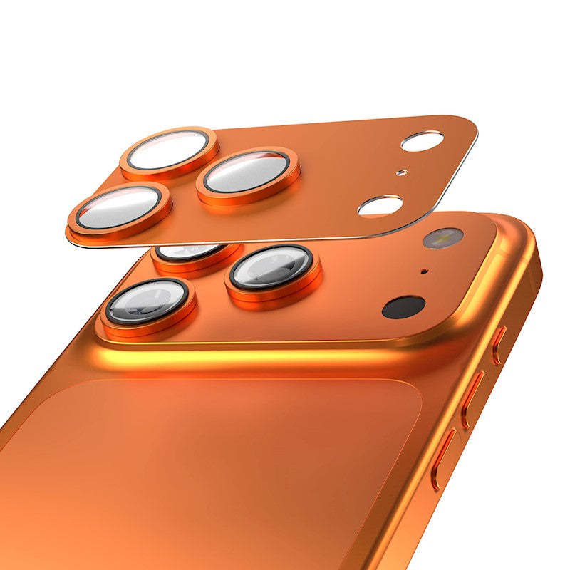 Kaitseklaas Etteri Full Camera Lens tagakaamerale iPhone 17 Pro (oranž)