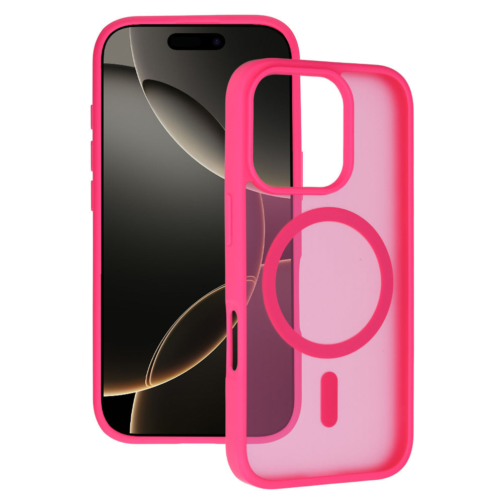 Ümbris Tel Protect Aura Matte Apple iPhone 16 Pro Max (läbipaistev / roosa)