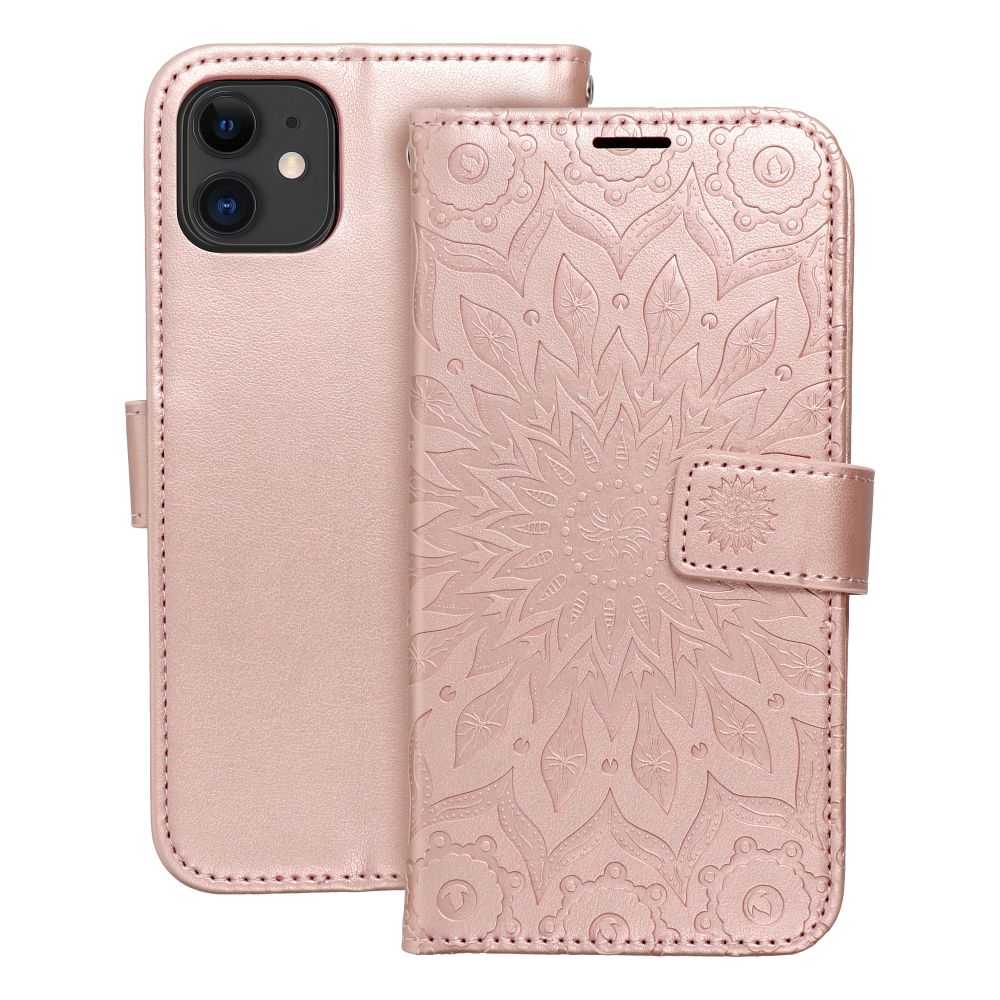 Ümbris kaanega Mezzo Iphone 11 (mandala/roosa kuld)