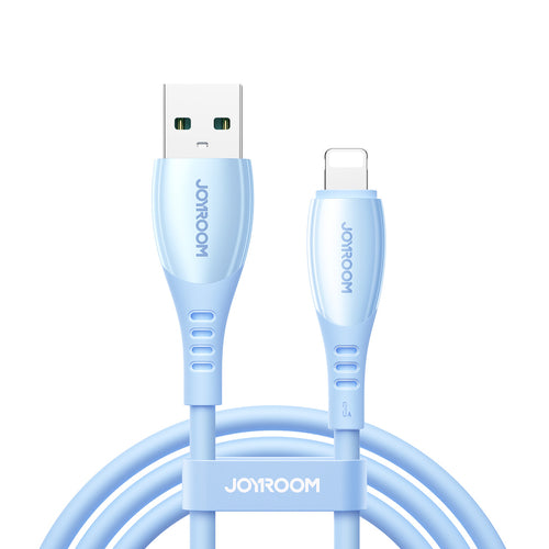 Juhe Joyroom S-A59 Vibrant 3A, USB-Lightning, 1.2m (helesinine)
