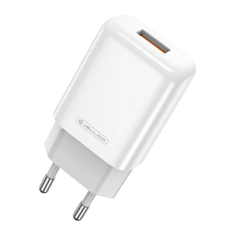 Adapter Jellico EU01 2.4A USB-A (valge)