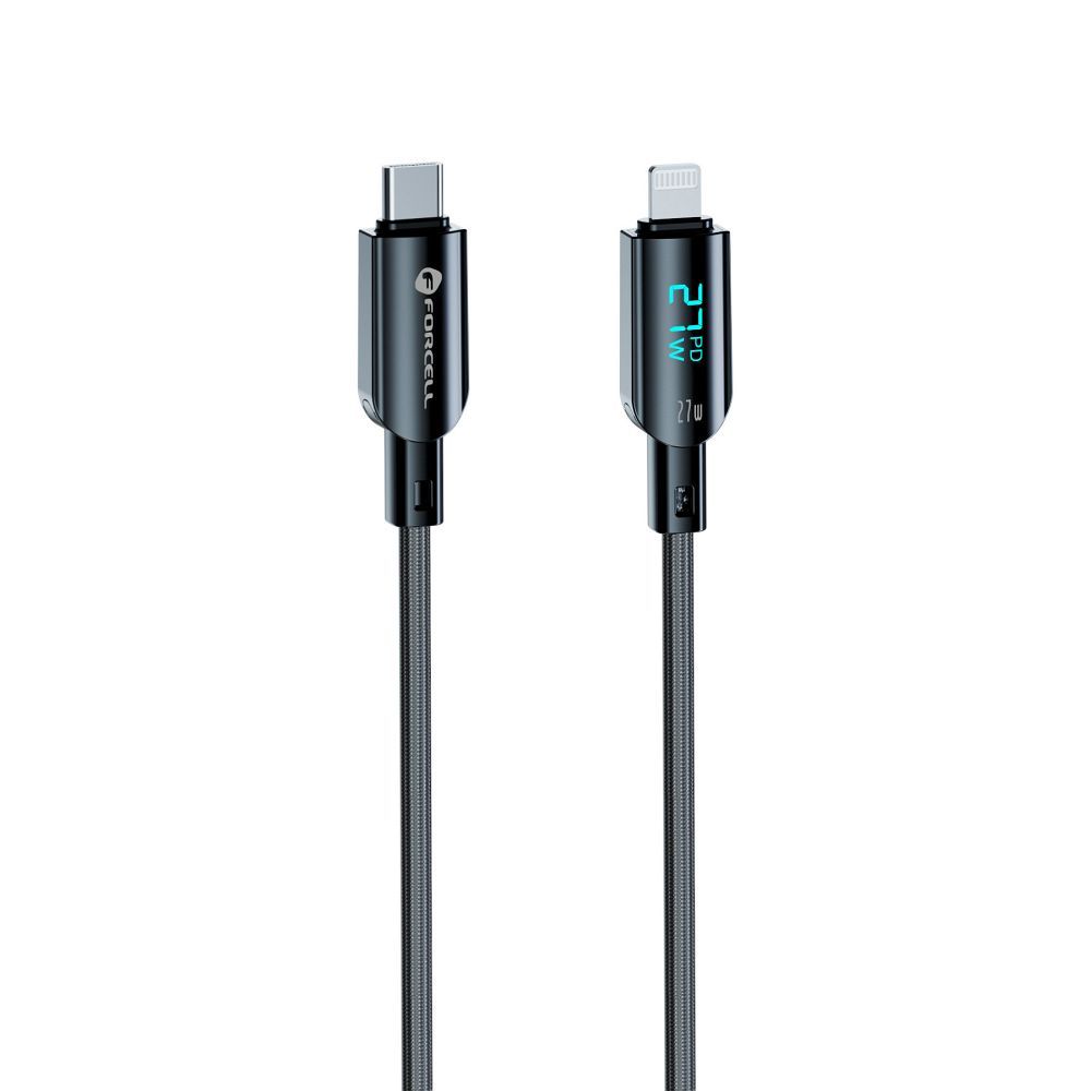Juhe Forcell F-Energy QC4.0 PD 5A 100W Digital Type-C to Lightning 1,2m (must)