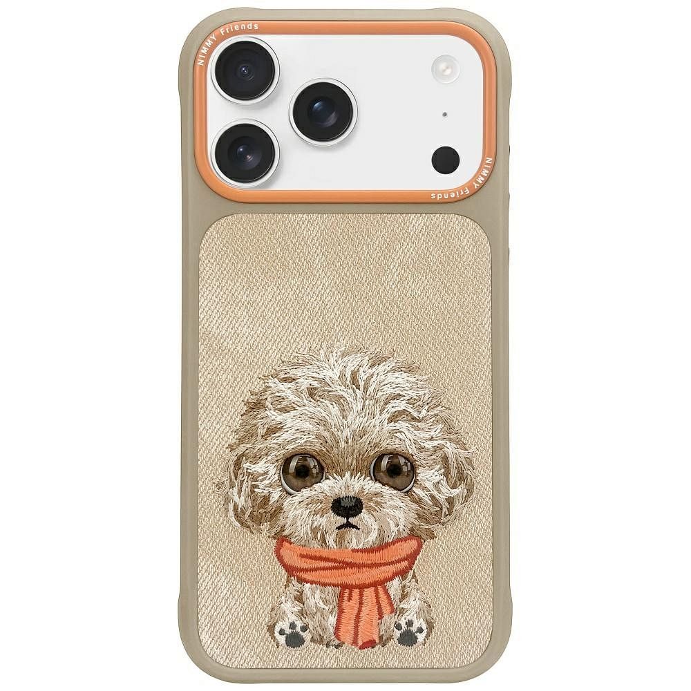 Ümbris Nimmy BIG EYED PET Dog iPhone 17 (beež)