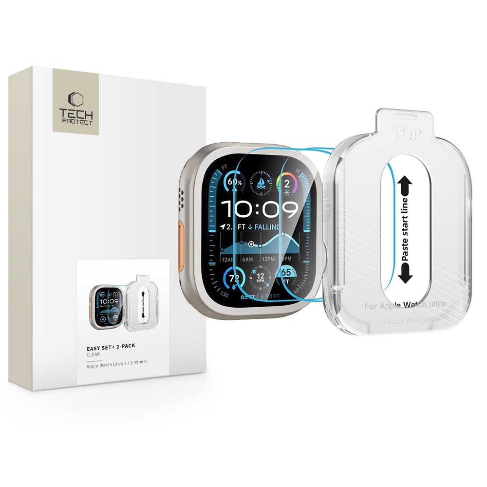 Kaitseklaas Tech-Protect Apple Watch Ultra 49mm (läbipaistev)