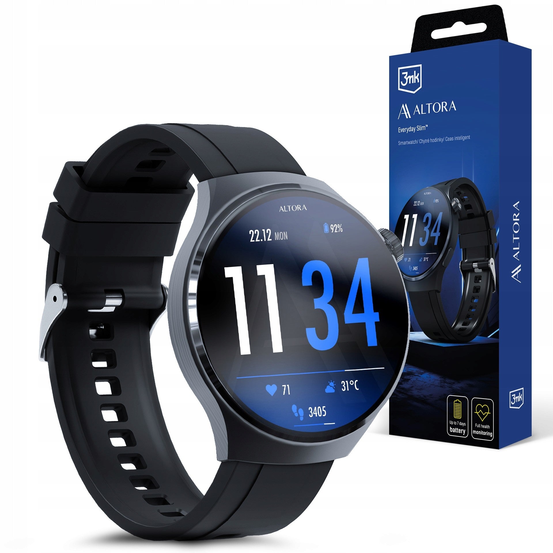 Nutikell 3mk Altora Everyday Slim (must)