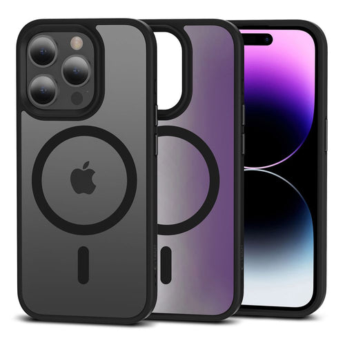 Ümbris Tech-Protect Magmat Magsafe iPhone 15 Pro Max (läbipaistev / must)