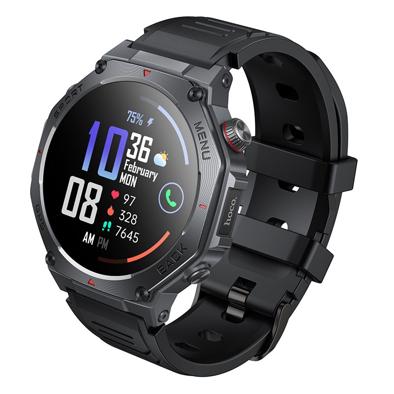 Nutikell Hoco 1,43" AMOLED GPS Y37 (must)