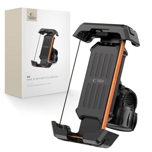 Telefonihoidik jalgrattale Tech-Protect V6 (must)