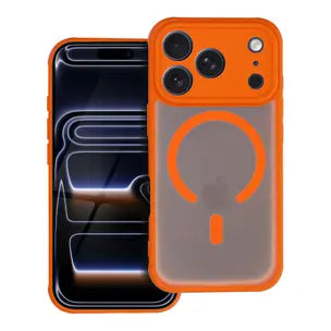 Ümbris MATTE MAG COVER iPhone 16 (oranz)