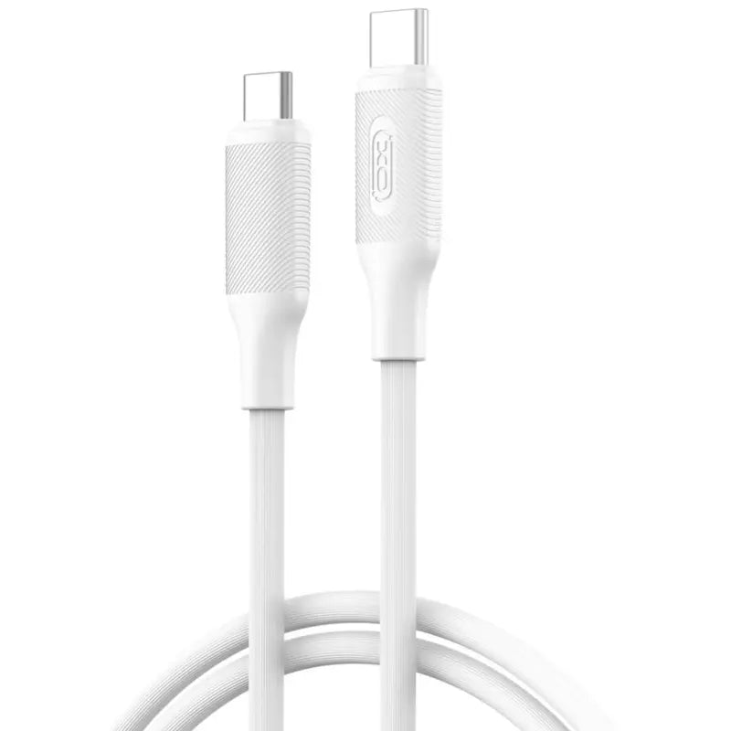 Juhe XO NB-Q265B USB-C to USB-C 60W (1m / valge)