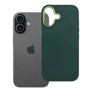 Silikoon FRAME iPhone 17 (roheline)