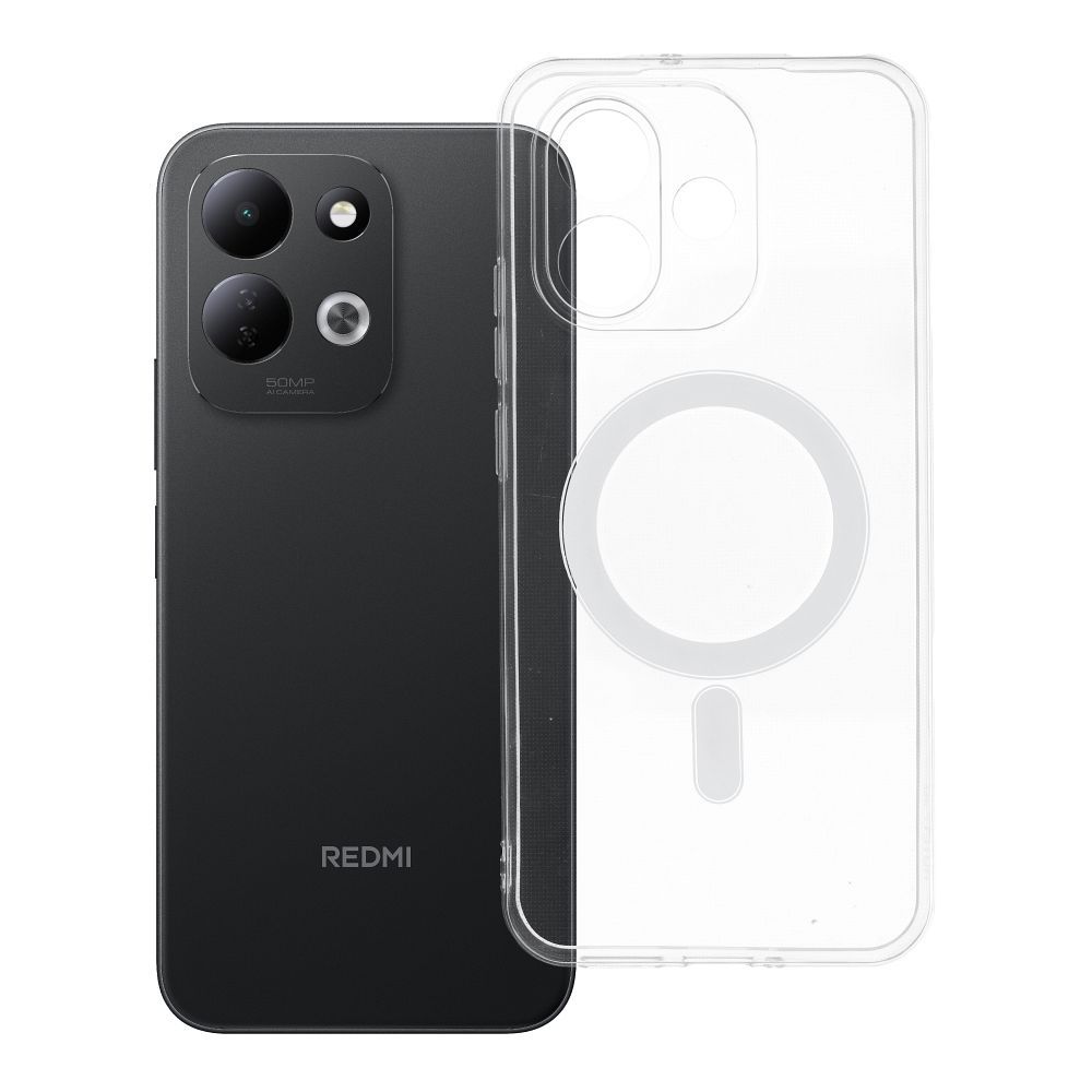 Ümbris CLEAR Case 2 mm MagSafe Xiaomi Redmi Note 17 4G / 5G (läbipaistev)