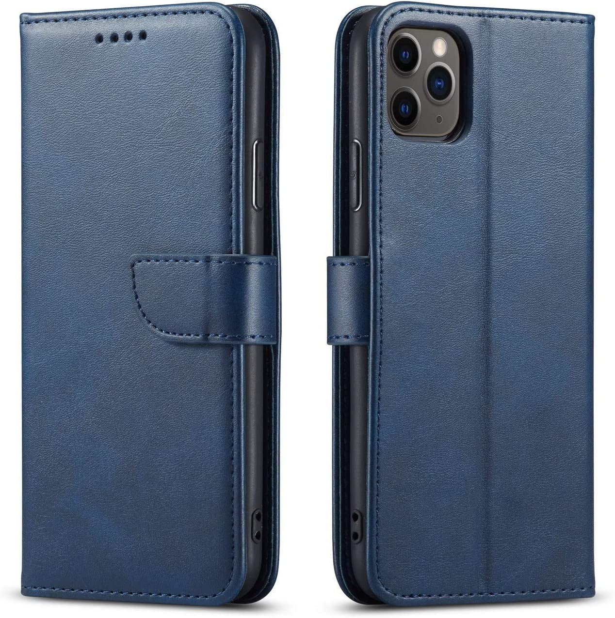 Ūmbris kaanega Wallet Case Samsung Galaxy S10 (tumesinine)