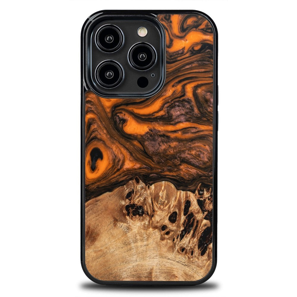 Ümbris Bewood Resin Case Orange iPhone 14 Pro