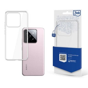 Silikoon 3MK Clear Case Xiaomi 14 (läbipaistev)