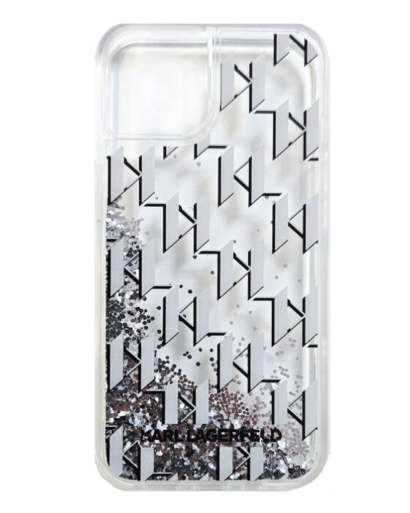 Karl Lagerfeld Ümbris KLHCP15XLKLGKCCH iPhone 15 Pro Max ( läbipaistev/ glitter)