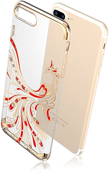 Silikoon Phoenix 2 Iphone 6 Plus/ Iphone 6s Plus (kuldne raam)