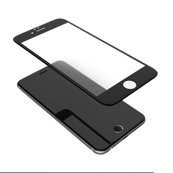 Kaitseklaas 3D pehme äärega Iphone 7 Plus/ Iphone 8 Plus (must)