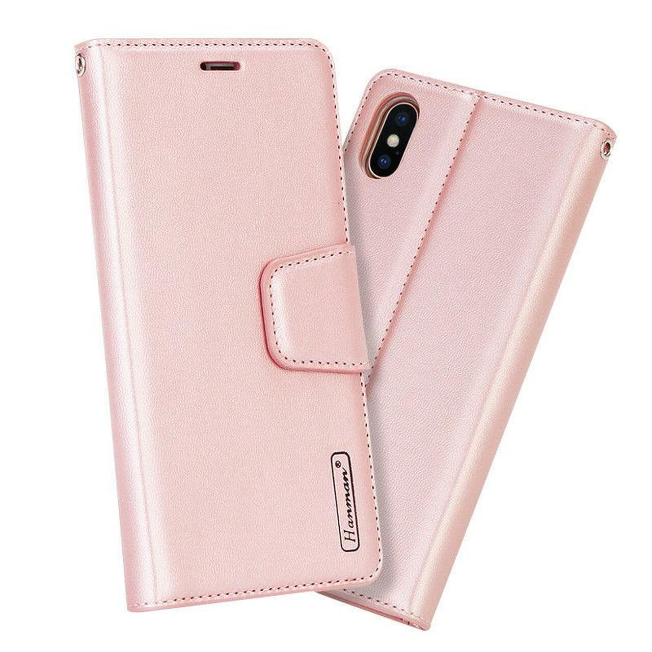 Ümbris kaanega Hanman Diary Samsung Galaxy S9 Plus (rose-gold)
