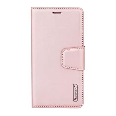 Ümbris kaanega Hanman Diary Samsung S8 (roosa kuld)