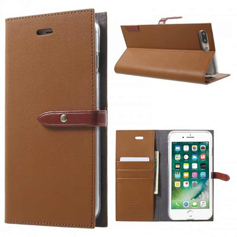 Ümbris kaanega Hanman Romance Diary Iphone X/ Iphone XS (pruun)