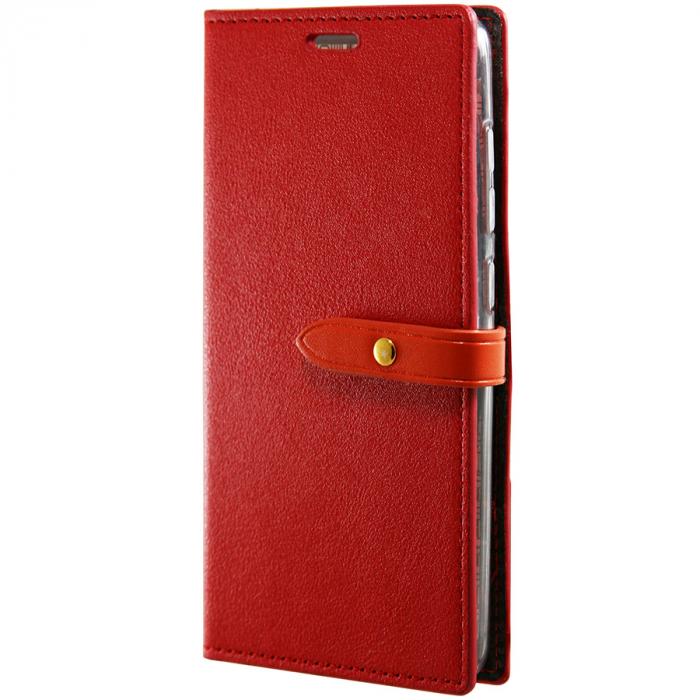 Ümbris kaanega Hanman Romance Diary Iphone X/ Iphone XS (punane)