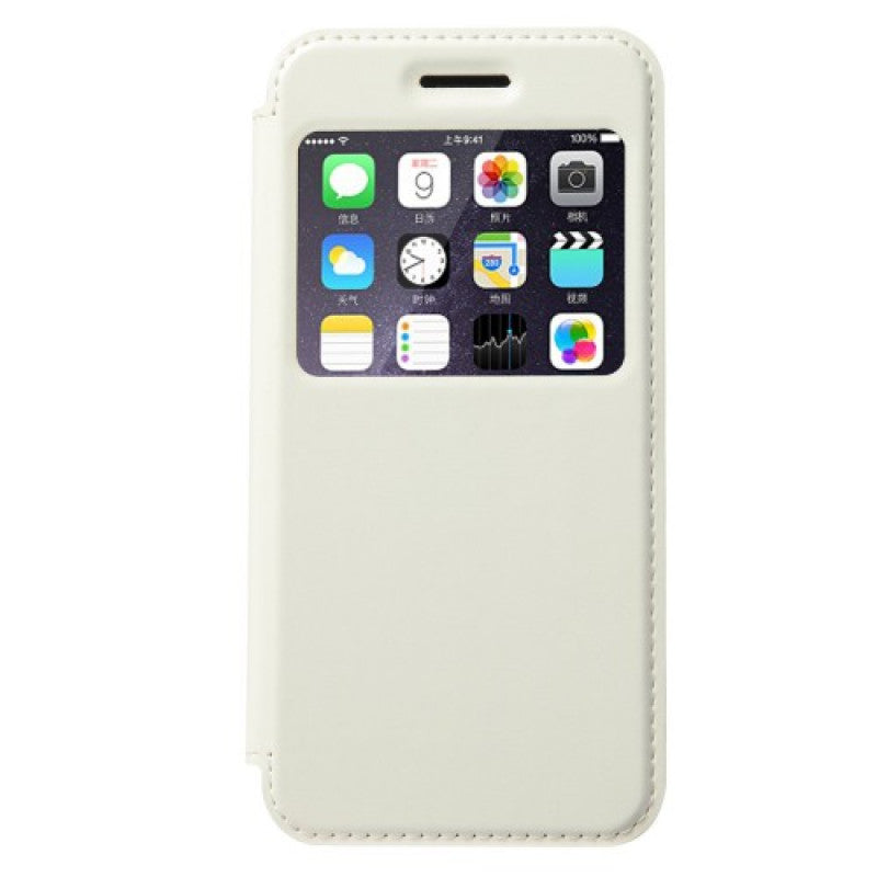Ümbris kaanega Kalaideng Aknaga Iphone 6/ Iphone 6S (valge)
