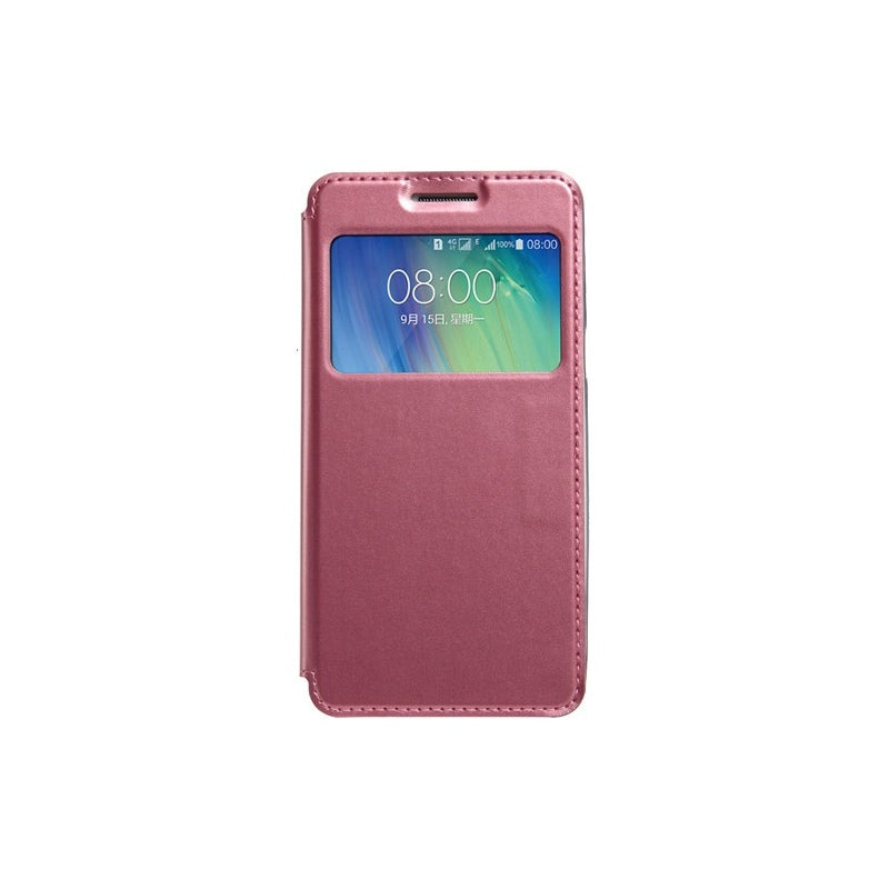 Ümbris kaanega Kalaideng Aknaga Samsung J100H/ Galaxy J1 (roosa)
